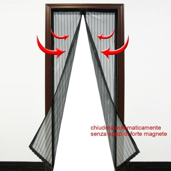 Zanzariera magnetica 140x240 cm zanzariera universale porta finestra