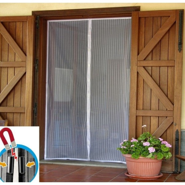 Zanzariera magnetica 140x240 cm zanzariera universale porta finestra